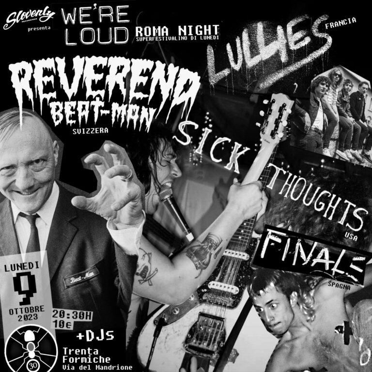WE’RE LOUD FEST – Roma Night
