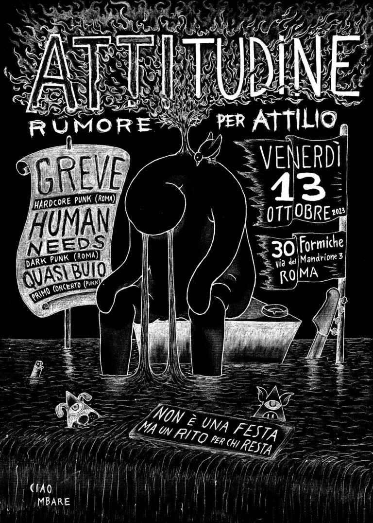 ATTITUDINE – Rumore per Attilio