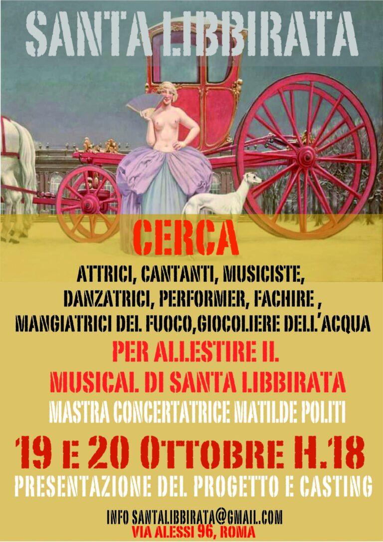 il musical di Santa Libbirata 2023-2024 – CASTING