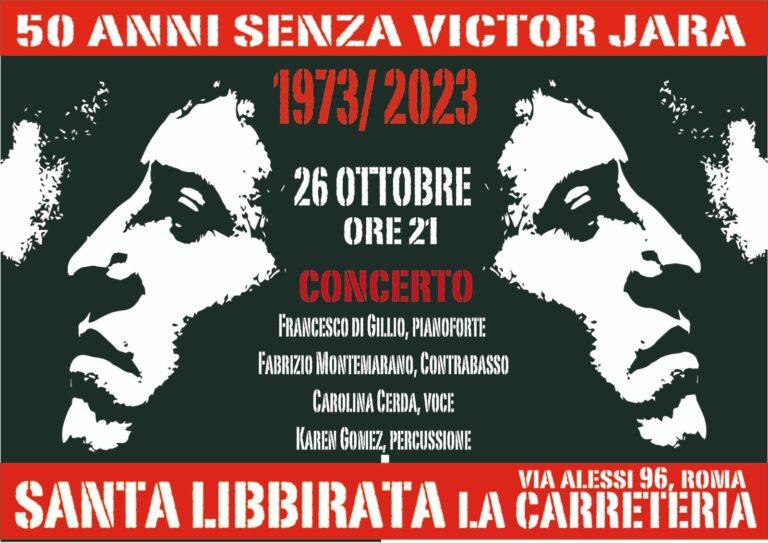 VICTOR JARA 50 ANNI SENZA