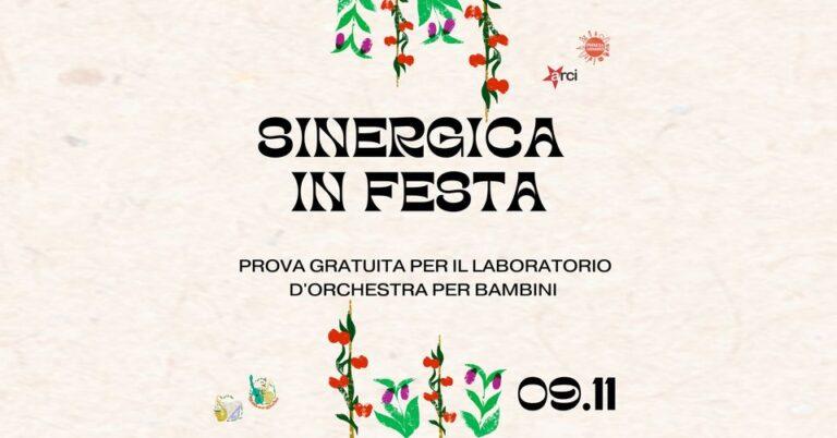 SINERGICA IN FESTA – PROVA GRATUITA PER IL LABORATORIO D’ORCHESTRA BAMBINI