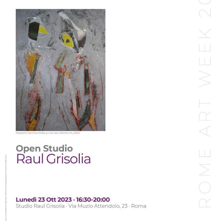 Open Studio – Raul Grisolia