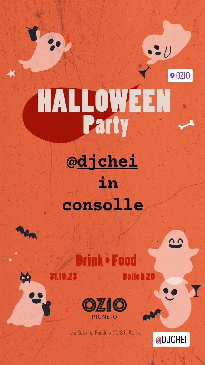 Halloween PArty – Djchei in consolle