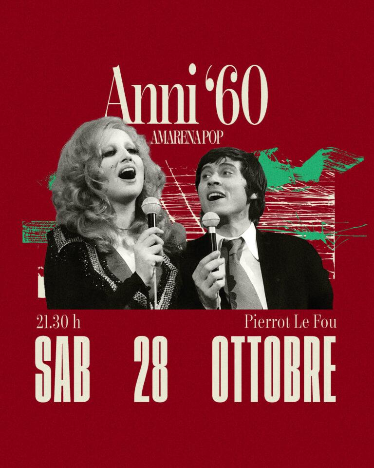 Anni ’60 – Amarena Pop