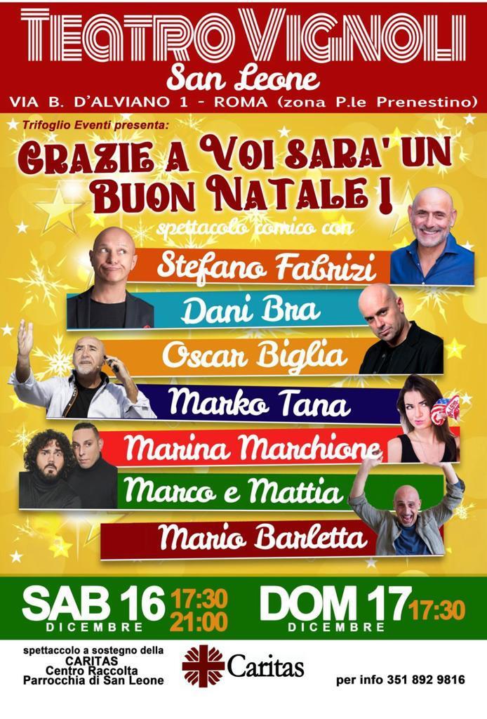 Grazie a voi sarà un buon Natale