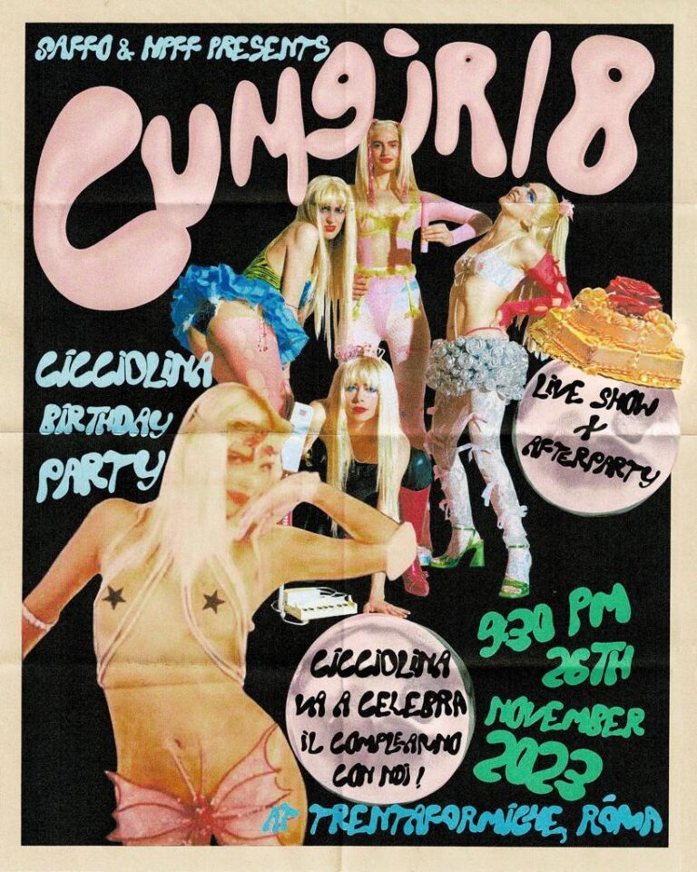 CumGirl8 (post punk | New York) + Cicciolina’s Birthday Party