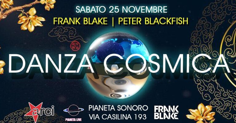 Danza Cosmica al Pianeta Sonoro Ch. IV | Peter Blackfish – Frank Blake