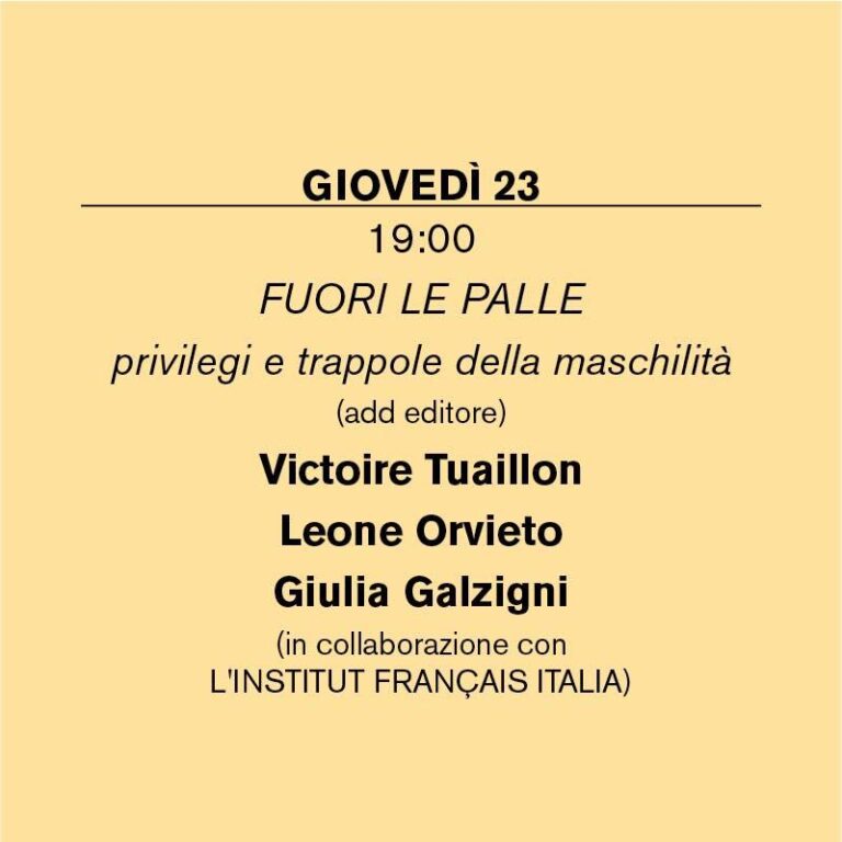 FUORI LE PALLE