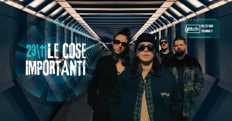 LE COSE IMPORTANTI live