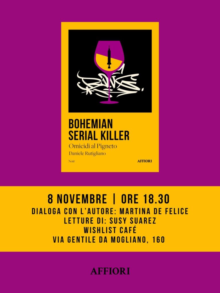 Presentazione “Bohemian serial killer. Omicidi al Pigneto”
