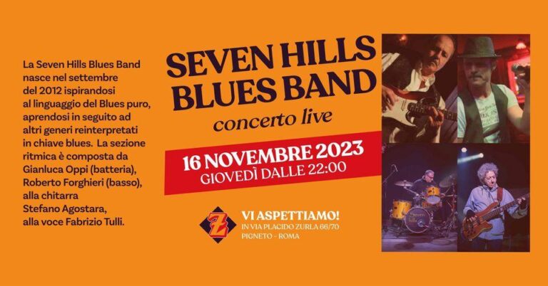 Seven Hills Blues Band – concerto live