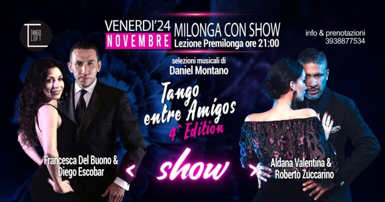 TANGO LOFT 24/11 TANGO ENTRE AMIGOS