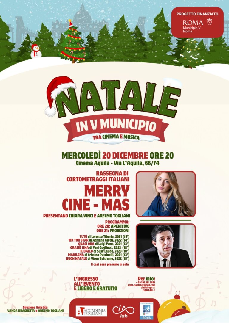 NATALE IN V MUNICIPIO – MERRY CINE – MAS!