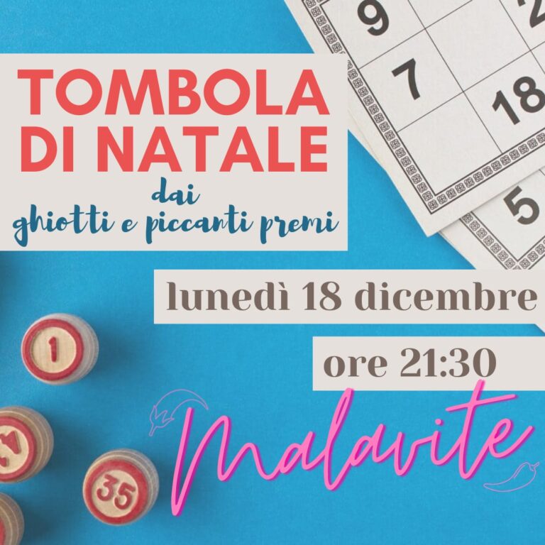 TOMBOLA DI NATALE