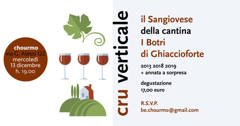 Cru verticale: il Sangiovese della cantina I Botri di Ghiaccioforte