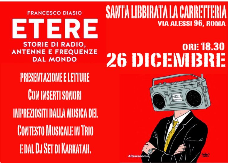 ETERE STORIE DI RADIO + LIVE E DJSET