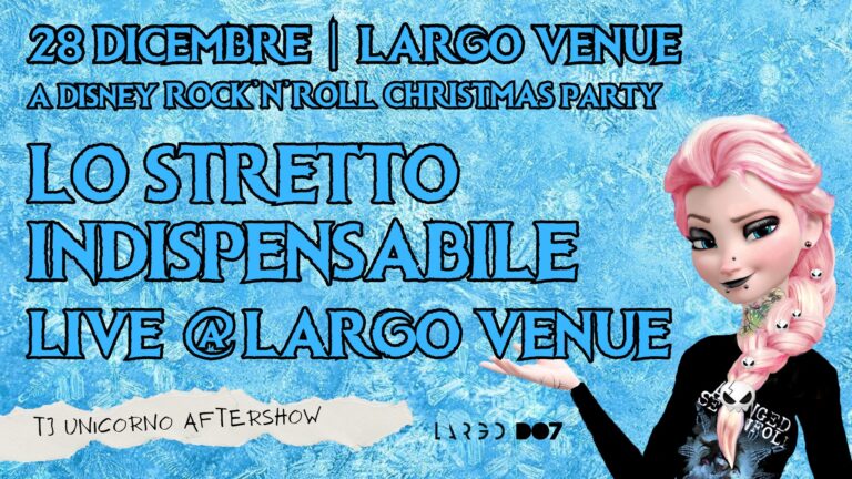 Lo Stretto Indispensabile live (TJ Unicorno aftershow)