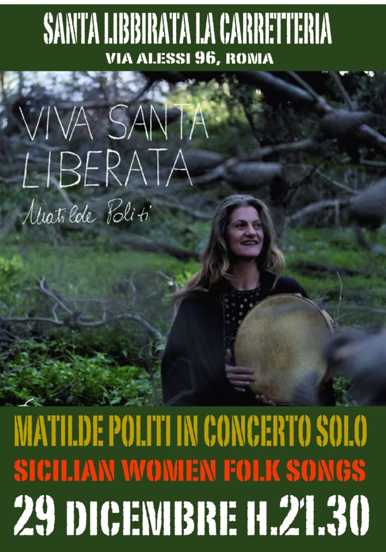 MATILDE POLITI IN CONCERTO SOLO- W SANTA LIBERATA