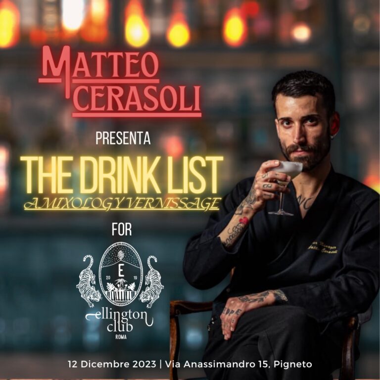 Matteo Cerasoli – The Drink List