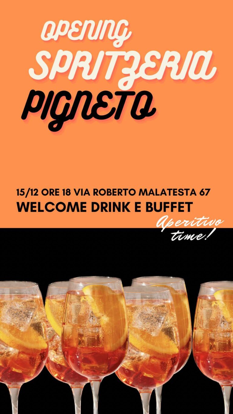 OPENING Spritzeria Pigneto