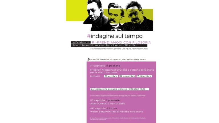 RI-PRENDIAMOCI CON FILOSOFIA