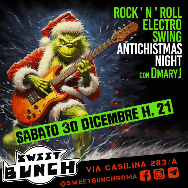 ROCK ‘N’ ROLL ELECTRO SWING ANTICHRISTMAS NIGHT
