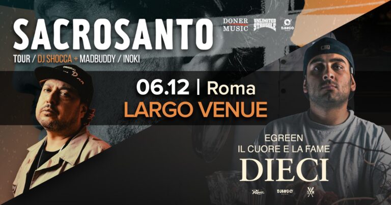 Sacrosanto & Il Cuore e la fame tour