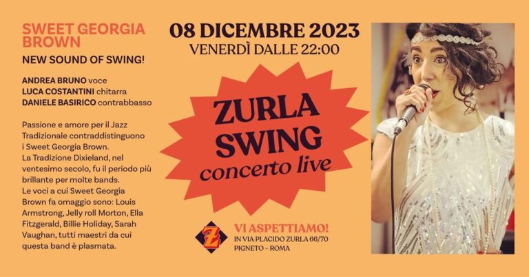Sweet Georgia Brown  – New sound of Swing!