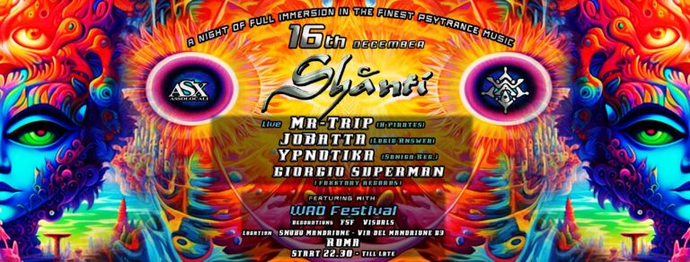 ✭ Śhānti ✭ Christmas party – ft WAO Festival✭