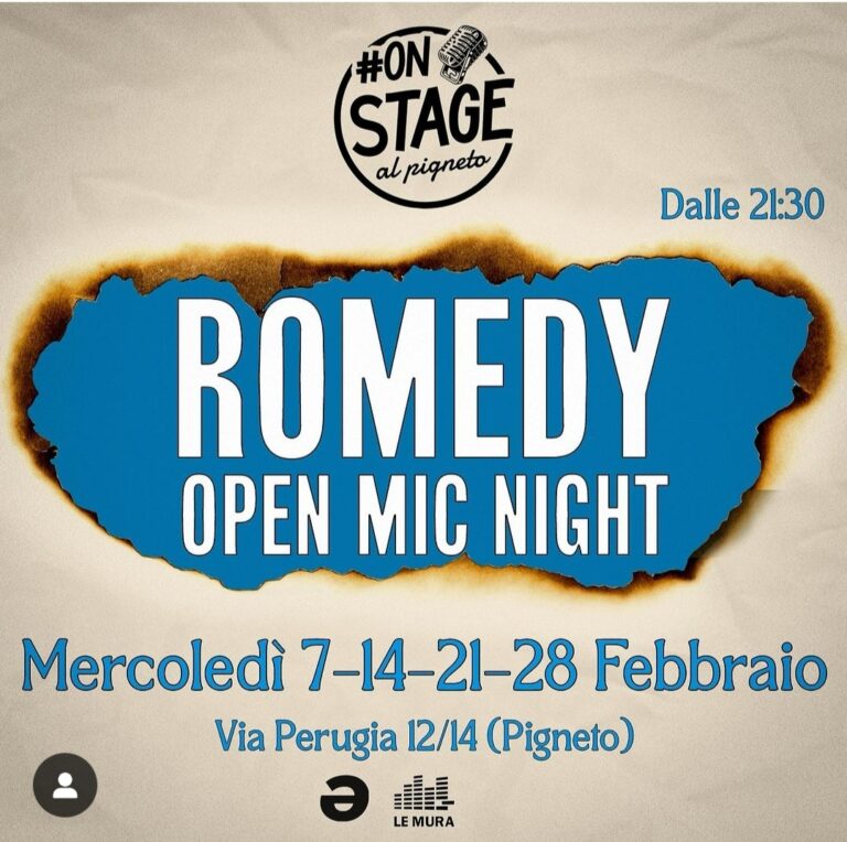 ROMEDY – Open Mic Night