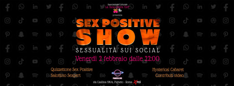 Sex Positive Show – Special Guest: Azzurra Edukinky