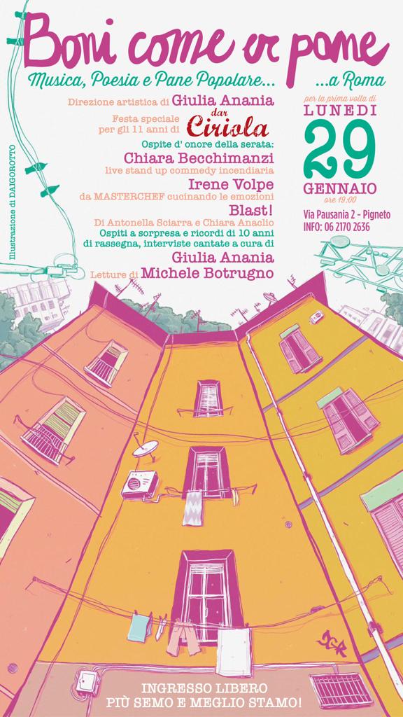 Boni come er pane – Chiara Becchimanzi, Irene Volpe, Giulia Anania