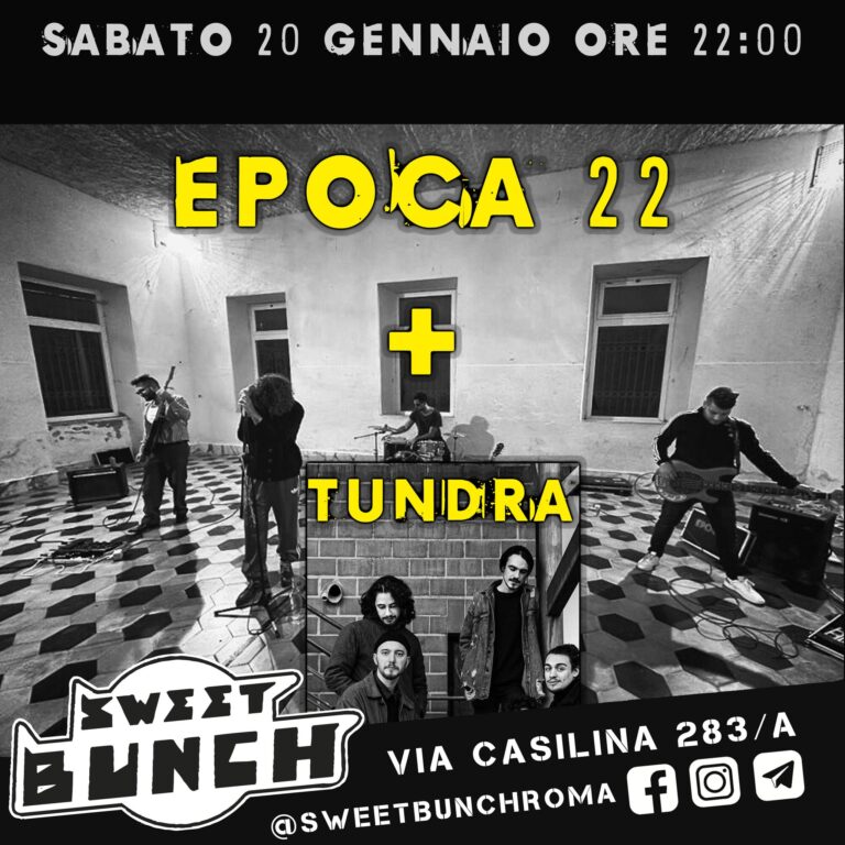 EPOCA22 + TUNDRA LIVE