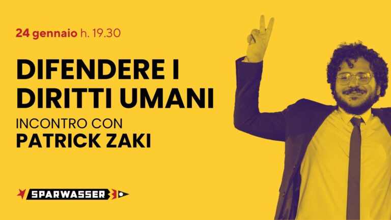 Incontro con Patrick Zaki | difendere i diritti umani