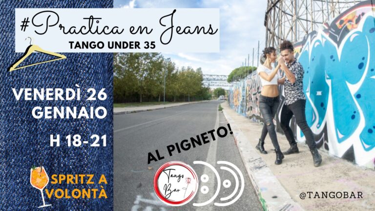 #Practica en Jeans – Tango Under35