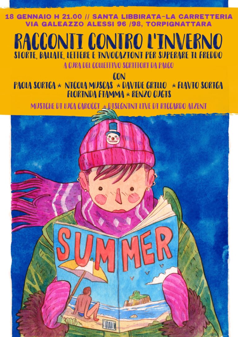 RACCONTI CONTRO L’INVERNO – storie, ballate, lettere e invocazioni per superare il freddo