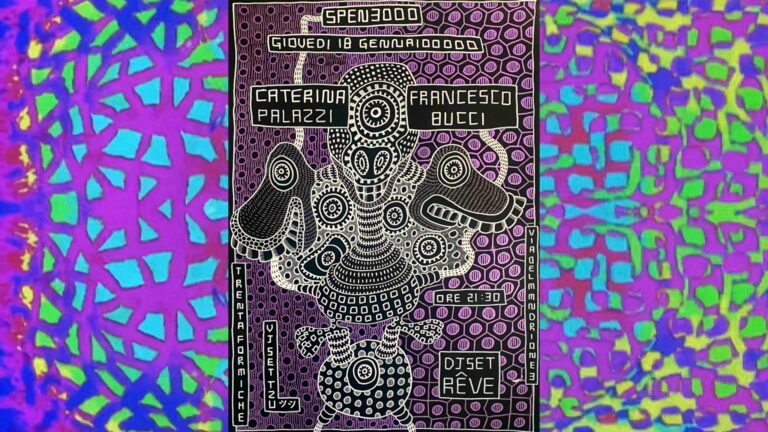 SPEN3000 Formiche Vol.10 – “Francesco Bucci e Caterina Palazzi” + Rêve dj-set