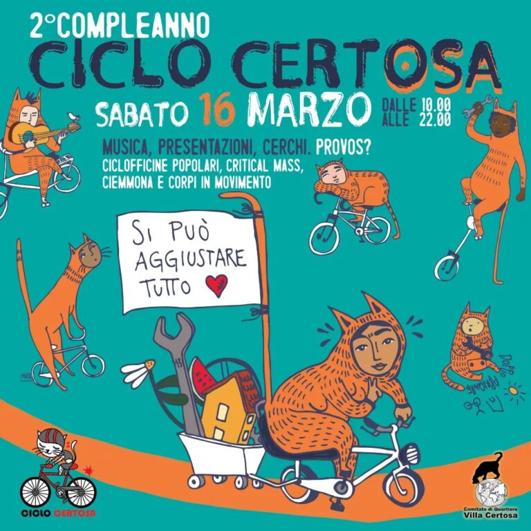 2° COMPLEANNO Ciclo Certosa