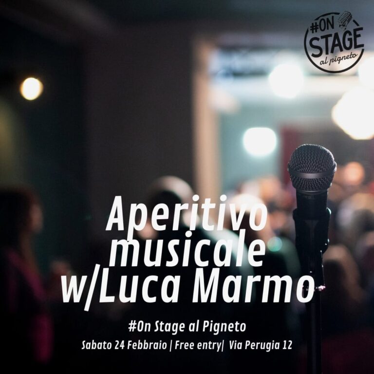 Aperitivo musicale w/Luca Marmo