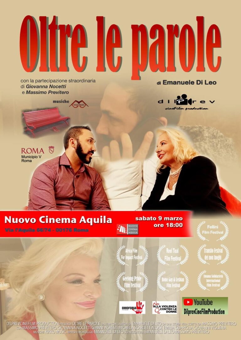 INCONTRO CON IL REGISTA EMANUELE DI LEO PER OLTRE LE PAROLE