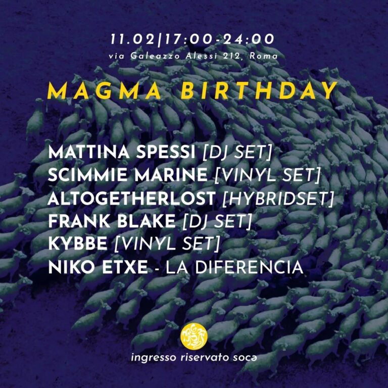 MAGMA BIRTHDAY