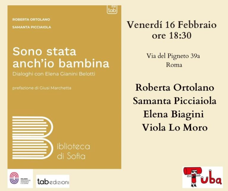 SONO STATA ANCH’IO BAMBINA – dialoghi con Elena Gianini Belotti