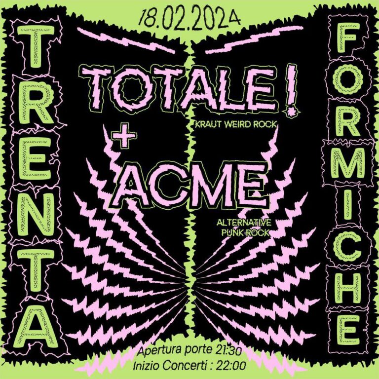 TOTALE! + ACME live
