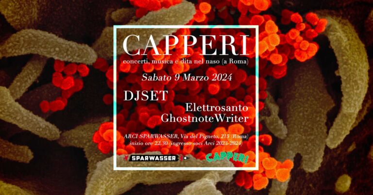 CAPPERI **Last Minute** DJSET – Sparwasser