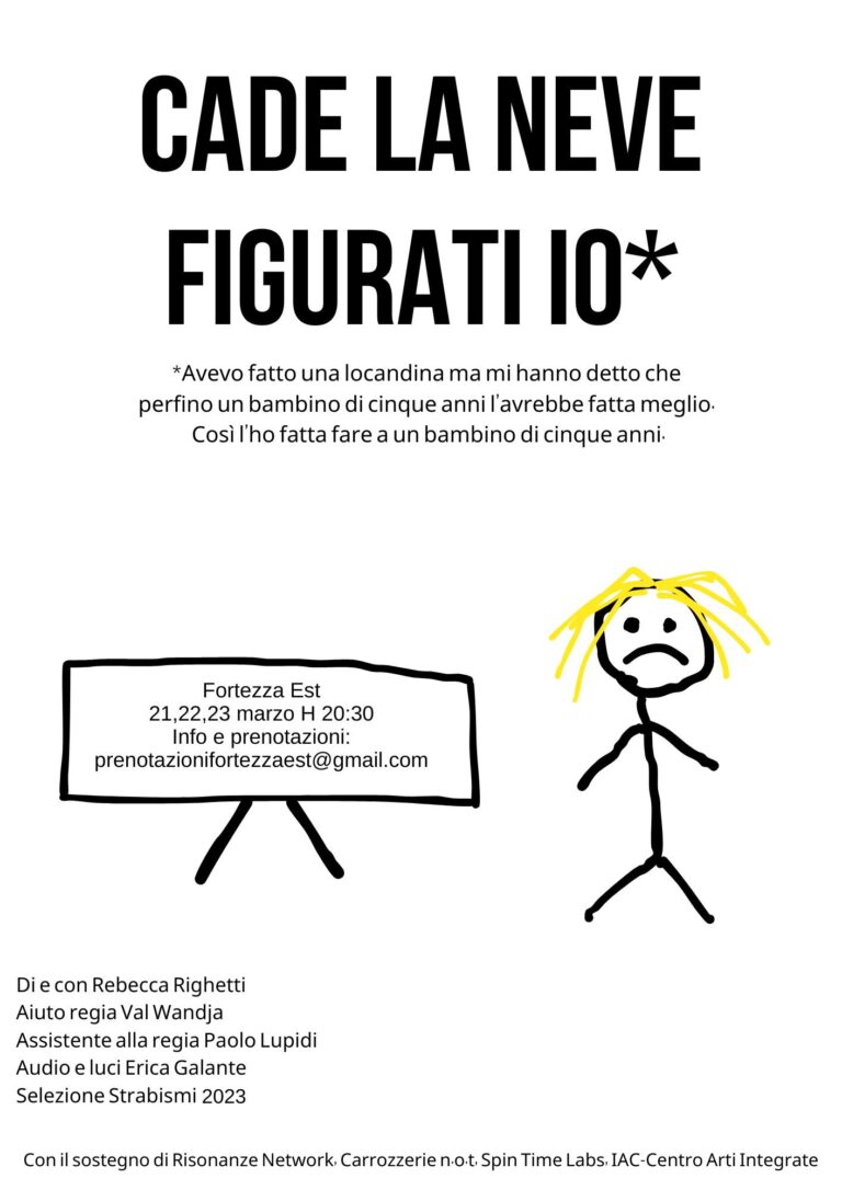 Cade la neve figurati io