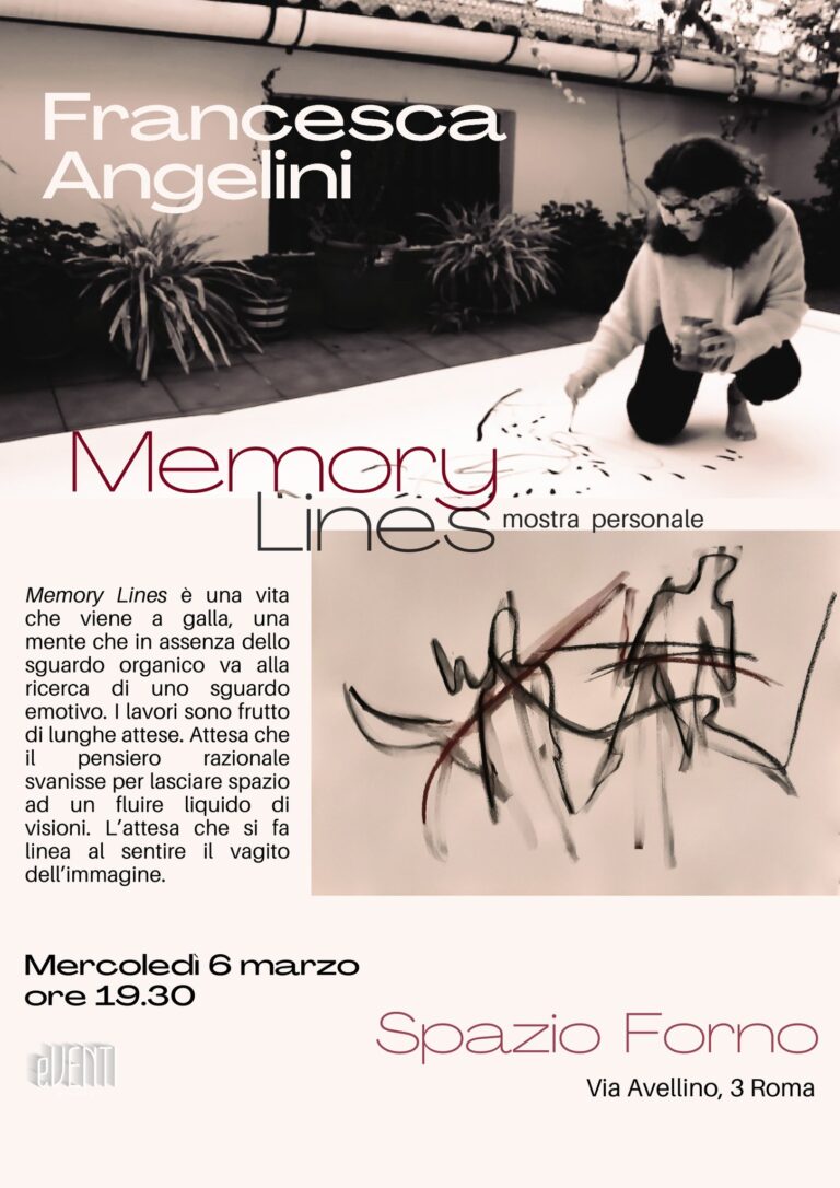 Francesca Angelini – Memory Lines
