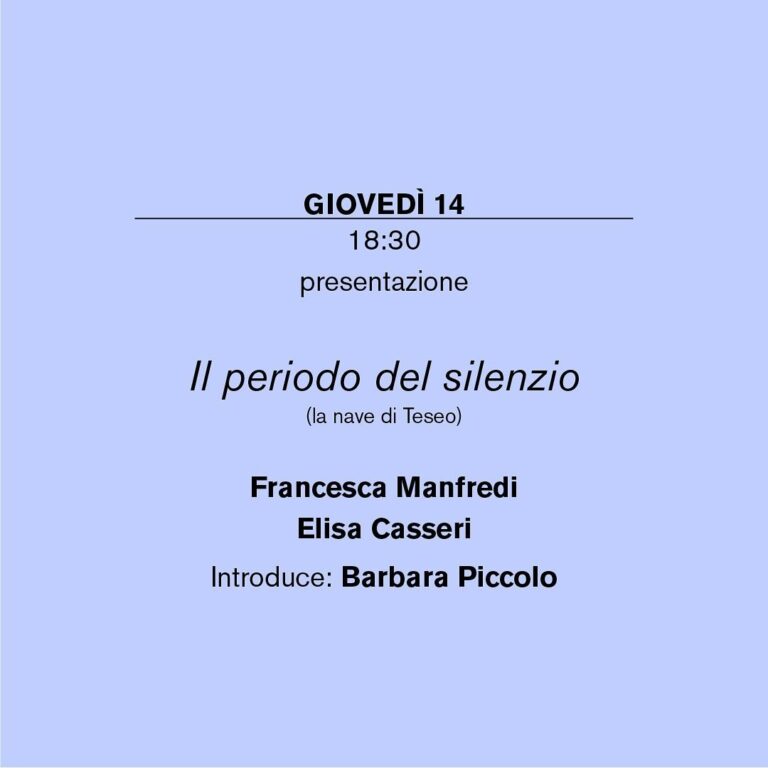 Il periodo del silenzio
