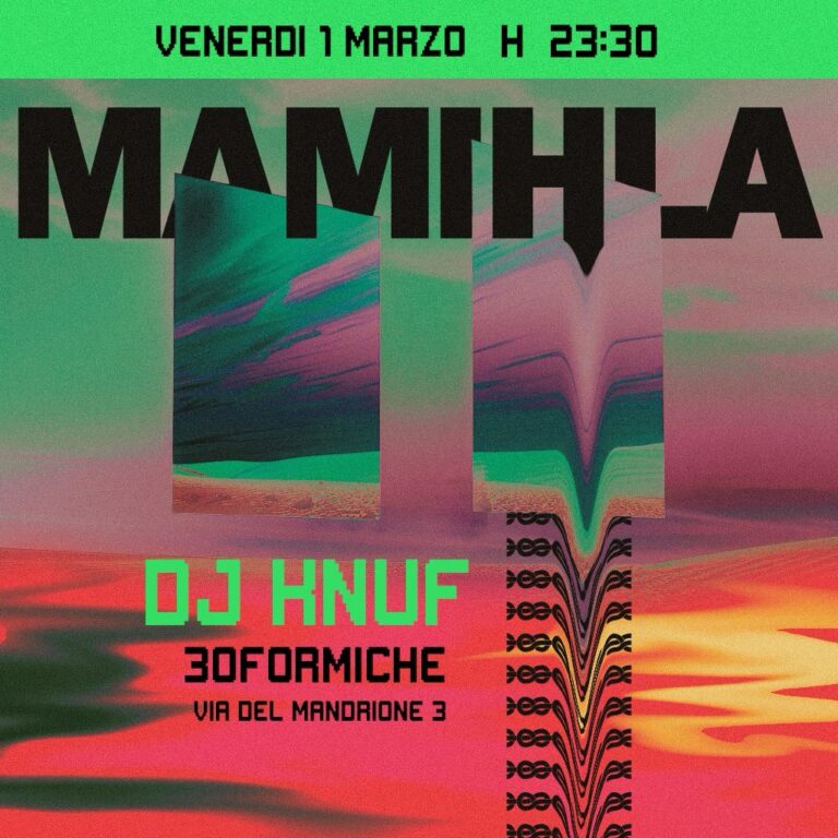 MAMIHLA >> dj Knuf