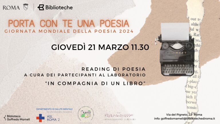 Porta con te una poesia