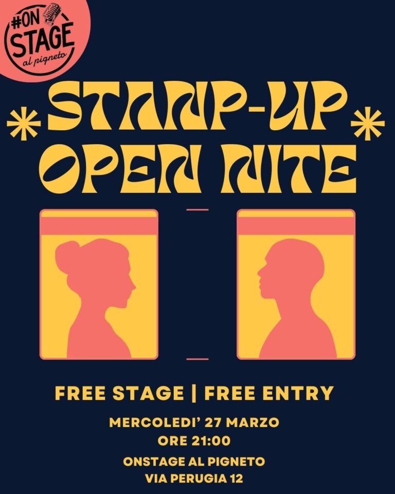 *Stand – up* Open Nite